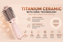 Mini Blowout Brush Dual Voltage Travel small Dryer Brush G&C – professional hair tool by Gold Class G&C